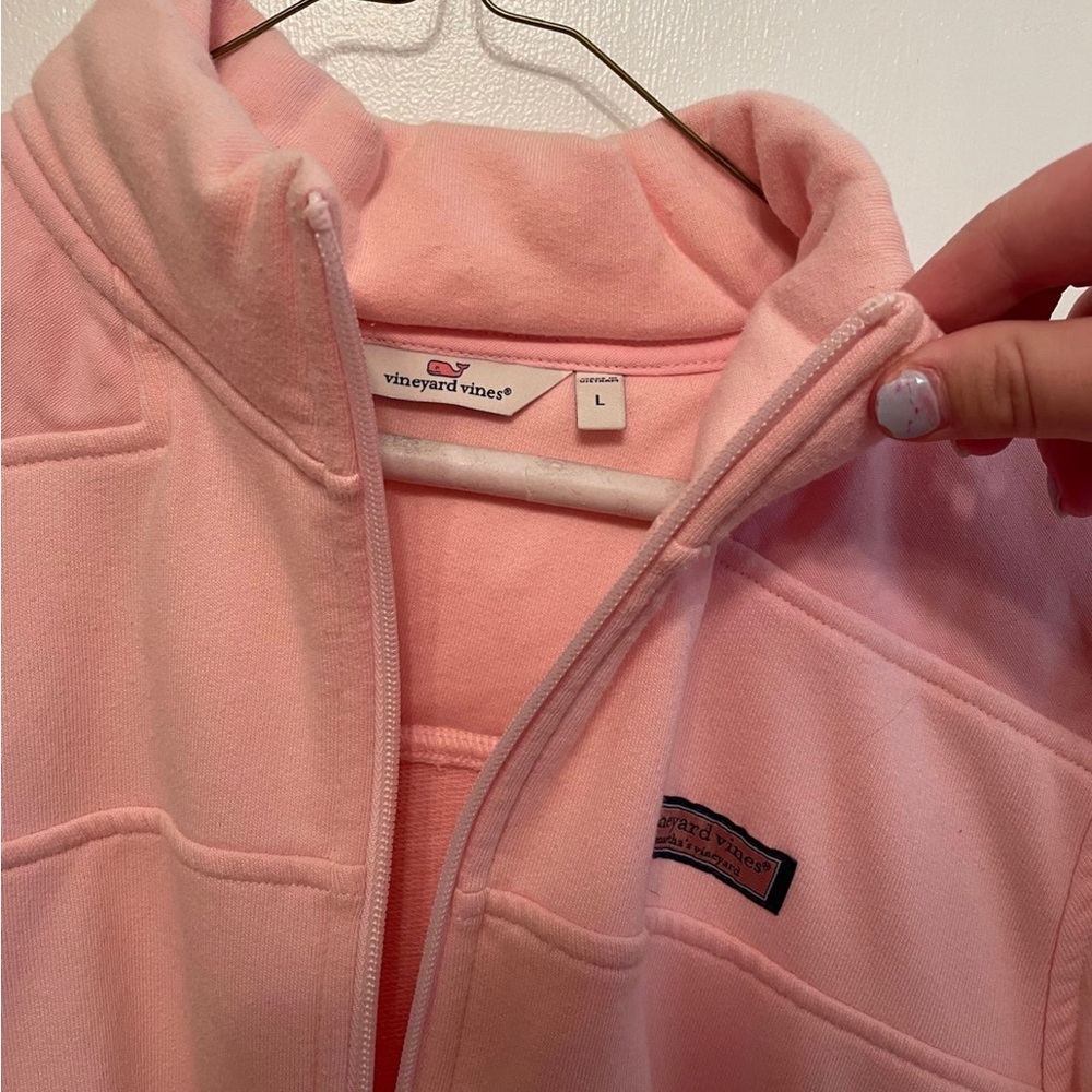 Pink Vineyard Vines Pullover Size Large